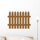 Wooden Fence Wall Decal