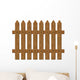 Wooden Fence Wall Decal