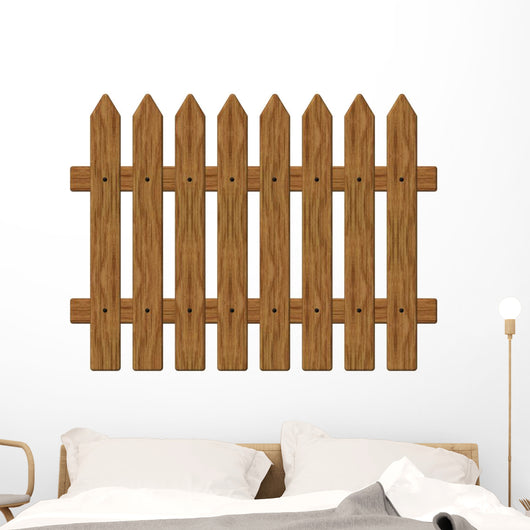 Wooden Fence Wall Decal