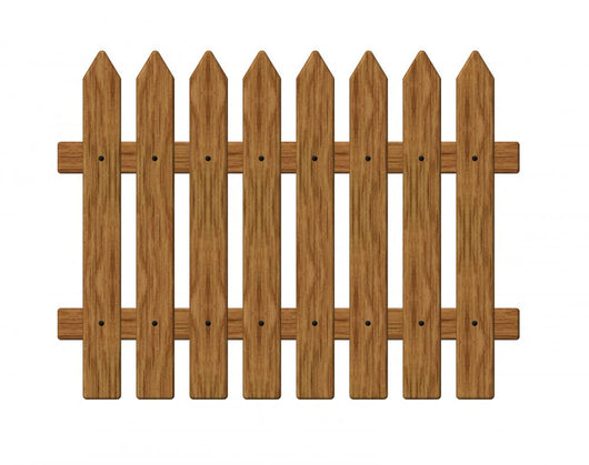 Wooden Fence Wall Decal