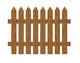 Wooden Fence Wall Decal