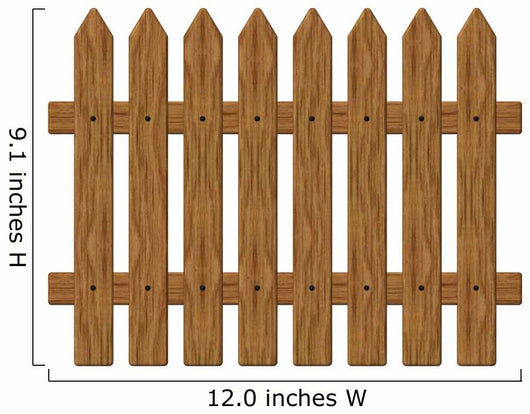 Wooden Fence Wall Decal