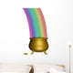 end of the rainbow Wall Decal