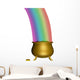 end of the rainbow Wall Decal