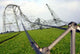 Magdeburg Umgeknickte Strommasten Wall Decal