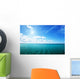 ocean and perfect sky Wall Mural