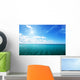 ocean and perfect sky Wall Mural