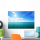 ocean and perfect sky Wall Mural