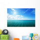 ocean and perfect sky Wall Mural