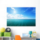 ocean and perfect sky Wall Mural