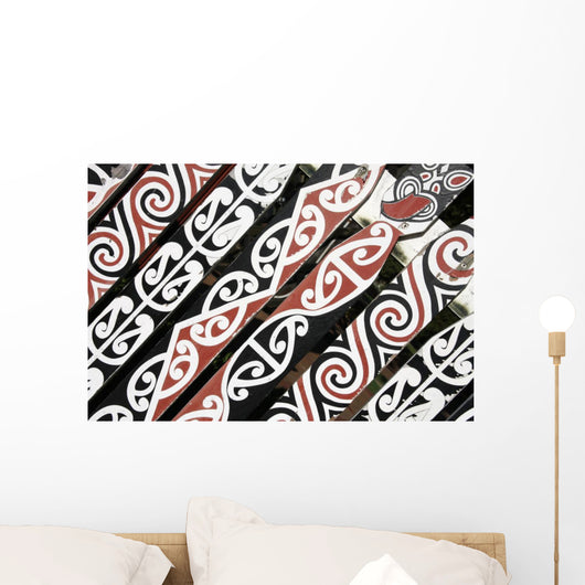 Maori Ornament New Zealand Wall Mural – Wallmonkeys