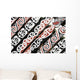 Maori ornament in New Zealand Wall Mural