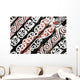 Maori ornament in New Zealand Wall Mural