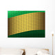 Green and Golden Frame Wall Mural