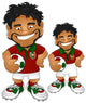 Soccer Player Portugal Wall Decal