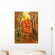 Autumn Wood Landscape with Wall Decal