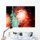 Statue Liberty and Fireworks