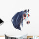 Watercolor Horse Portrait Wall Decal