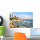 Tropical City Beach Wall Decal