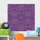 Beautiful Seamless Purple Wallpaper Wall Decal