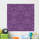 Beautiful Seamless Purple Wallpaper Wall Decal