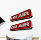 On Air Sign Wall Decal