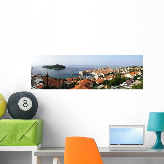 Panoramique Dubrovnik Wall Decal