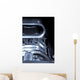 chromed race car engine supercharger Wall Mural