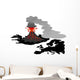 Iceland volcano Wall Decal