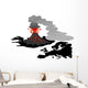 Iceland volcano Wall Decal