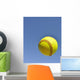 Yellow Softball in the Air Wall Mural
