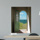Arched Door to Beach Wall Mural