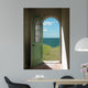 Arched Door to Beach Wall Mural