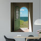 Arched Door to Beach Wall Mural