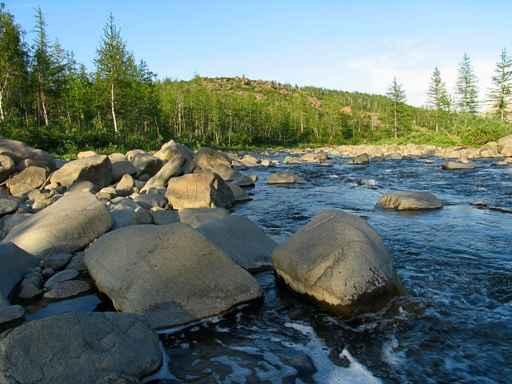 Mountain River Wall Decal