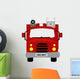 Cartoon Fire Truck Wall Decal