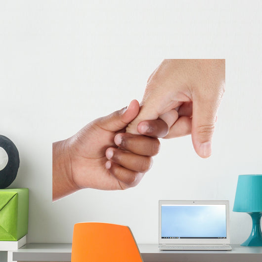 Handshake between African-american and