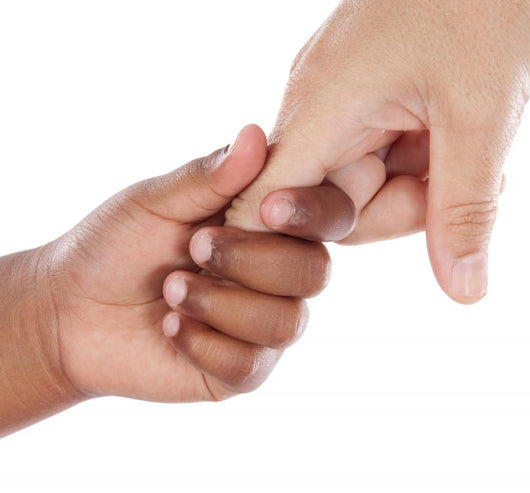 Handshake between African-american and