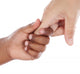 Handshake between African-american and