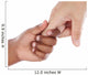 Handshake between African-american and
