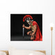Portrait of a legionary soldier Wall Mural