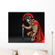 Portrait of a legionary soldier Wall Mural