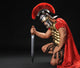 Portrait of a legionary soldier Wall Mural