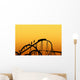 Rollercoaster Track on Fun Fair Wall Mural