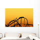 Rollercoaster Track on Fun Fair Wall Mural