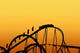 Rollercoaster Track on Fun Fair Wall Mural