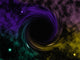 black hole Wall Mural