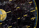Constellation Star Map Wall Mural