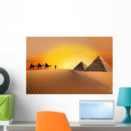 Pyramid Wall Decal