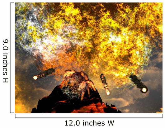 Young Volcano Being Born